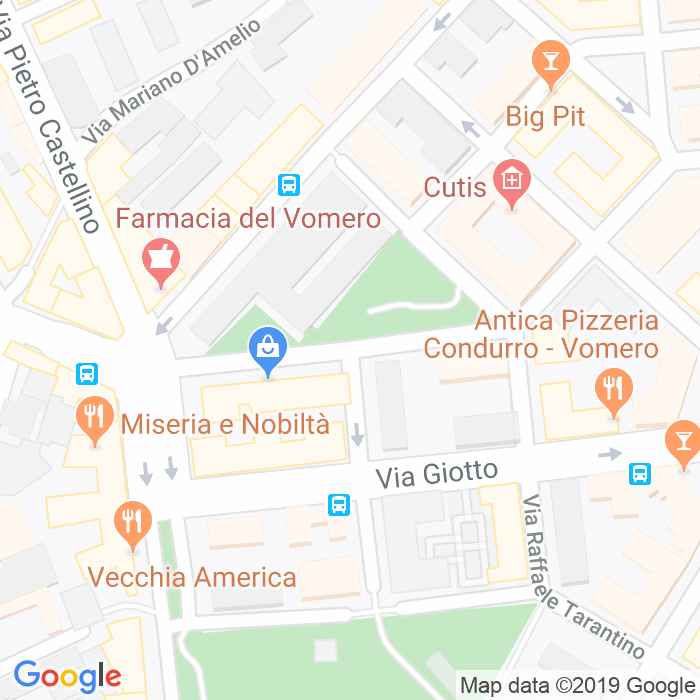 CAP di Via Vincenzo Migliaro a Napoli