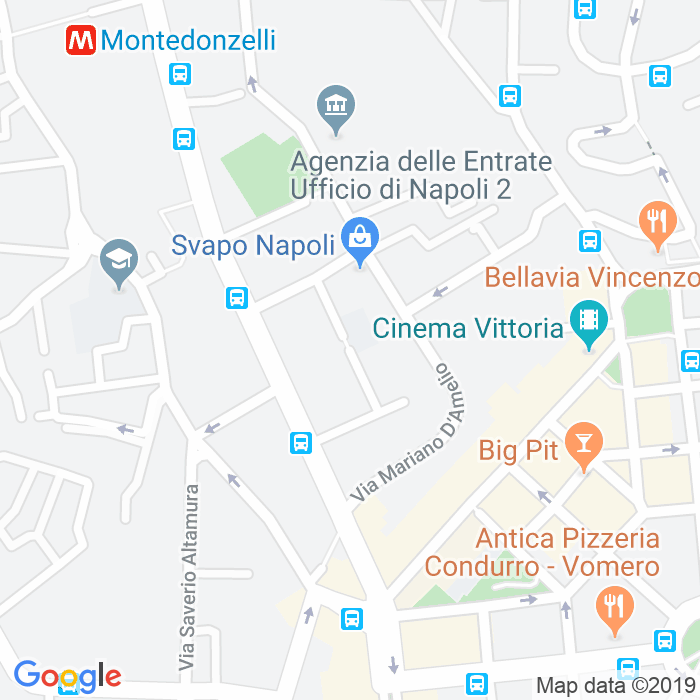 CAP di Via Vincenzo Ussani a Napoli