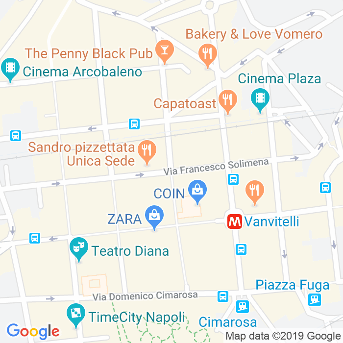 CAP di Via Enrico Alvino a Napoli