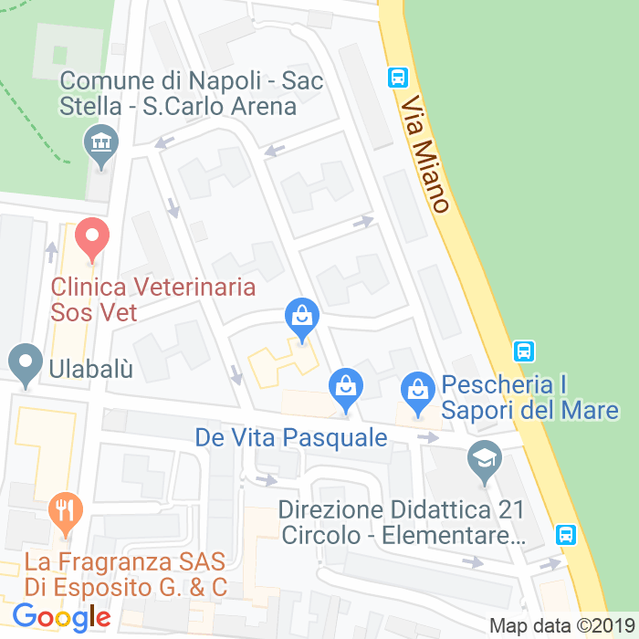 CAP di Via Giovanni Medrano a Napoli