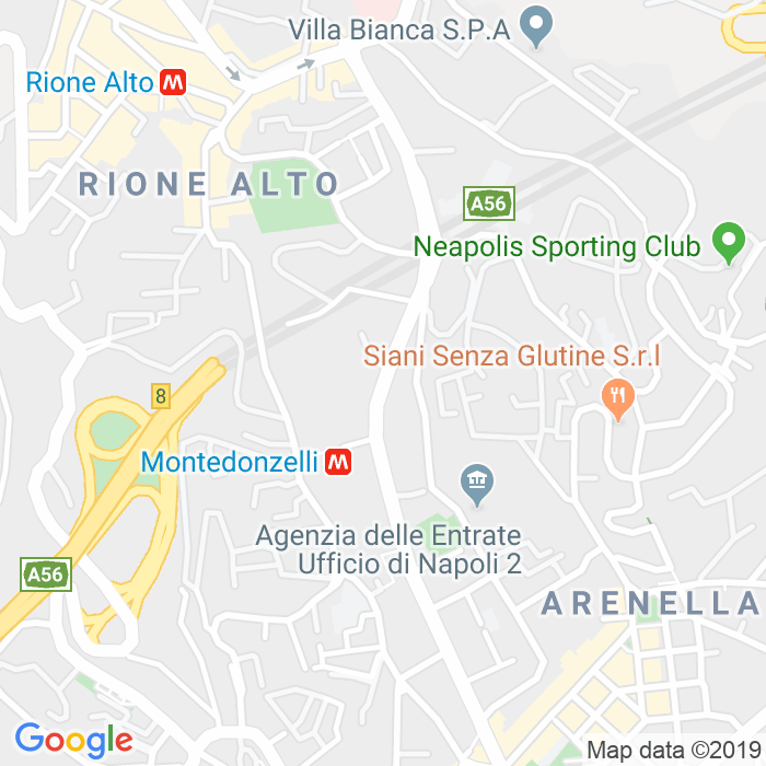 CAP di Via Pietro Castellino a Napoli