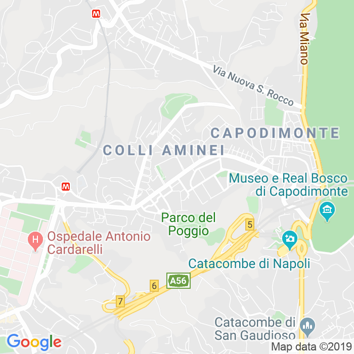 CAP di Viale Colli Aminei a Napoli