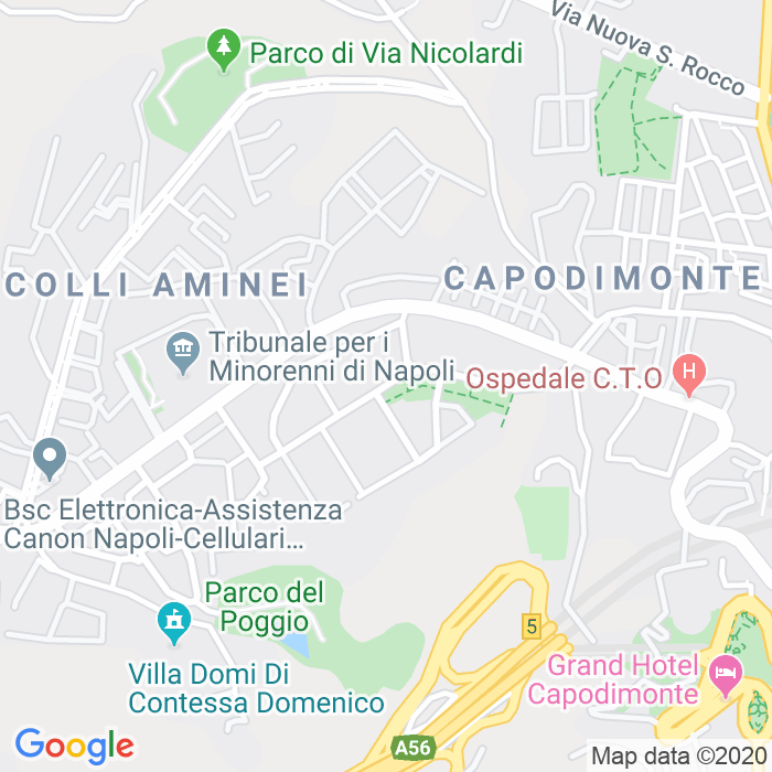 CAP di Viale Dei Pini a Napoli