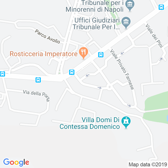 CAP di Viale Delle Porcellane Di Capodimonte a Napoli