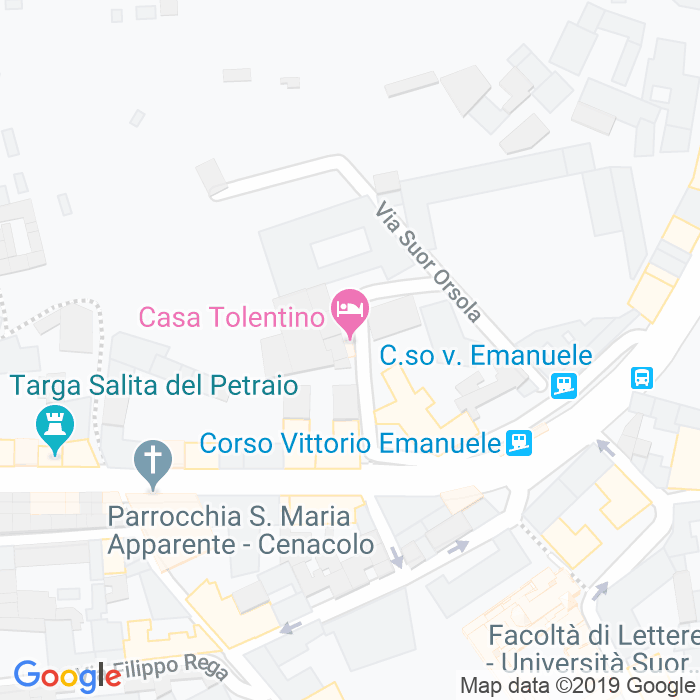 CAP di Gradini Vittorio Emanuele a Napoli