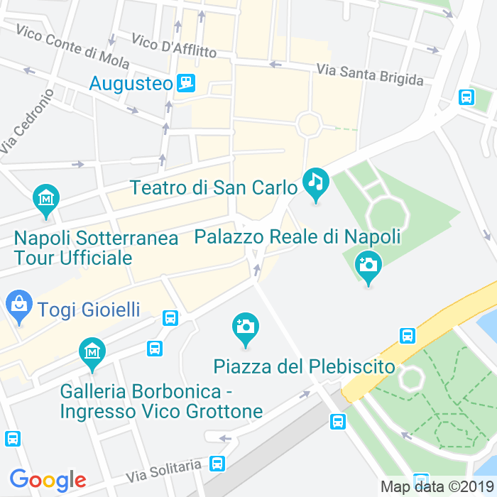 CAP di Piazza Trieste E Trento a Napoli