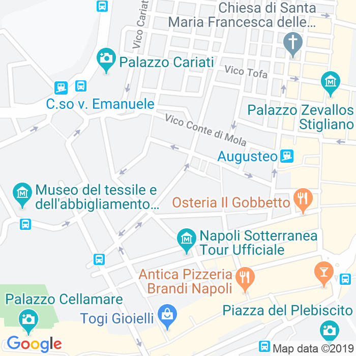 CAP di Via Cedronio a Napoli