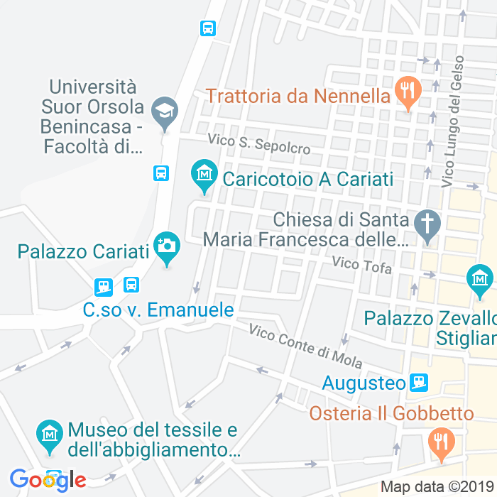 CAP di Via Concordia a Napoli