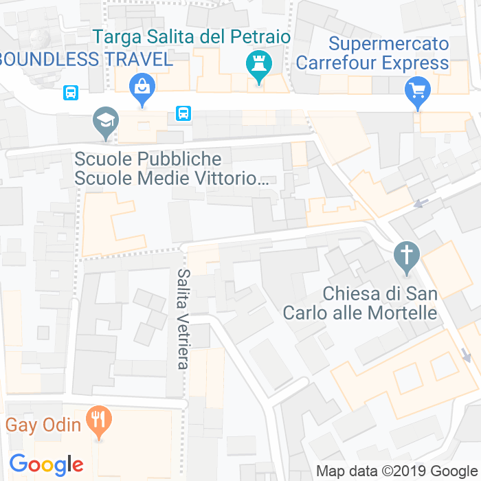 CAP di Via Filippo Rega a Napoli