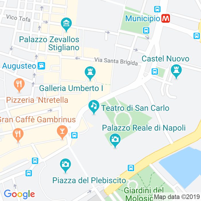 CAP di Via San Carlo a Napoli