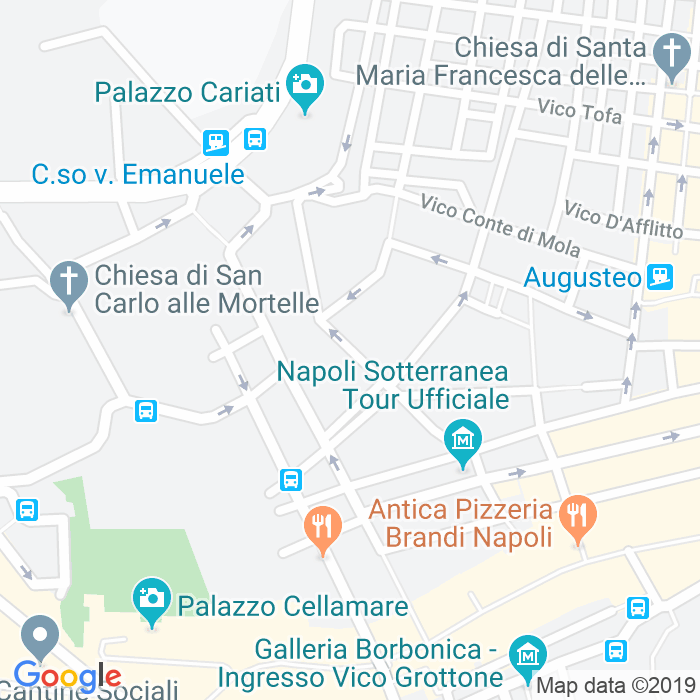 CAP di Via San Pantaleone a Napoli
