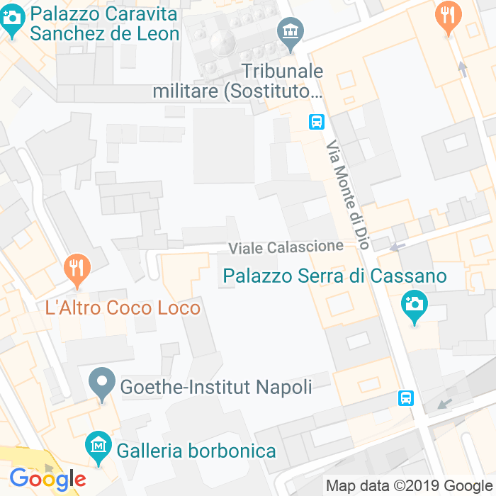 CAP di Viale Calascione a Napoli