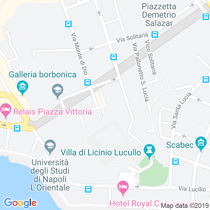 CAP di Vico Barriera A Pizzofalcone a Napoli