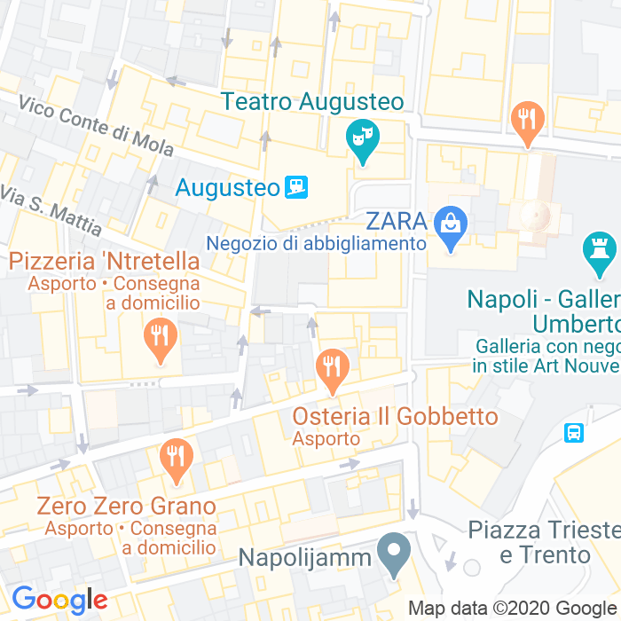CAP di Vico Berio a Napoli