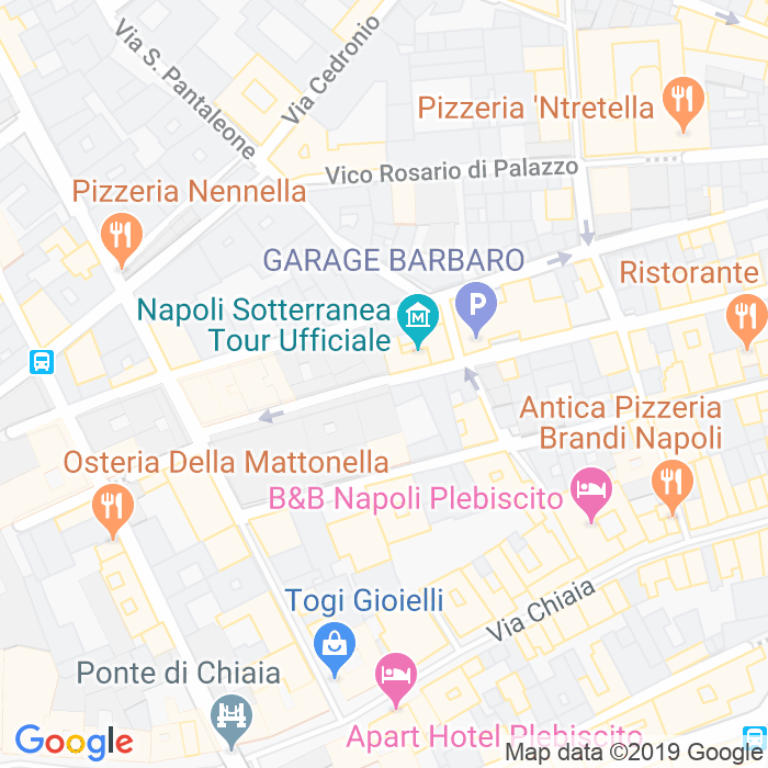 CAP di Vico Sant'Anna Di Palazzo a Napoli