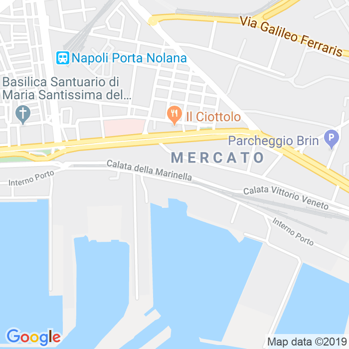 CAP di Calata Della Marinella a Napoli