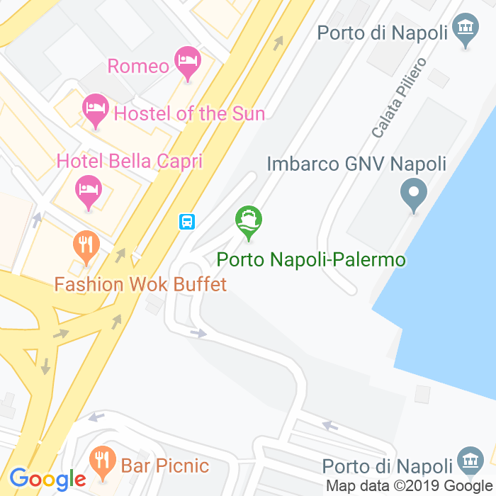 CAP di Calata Pollena a Napoli