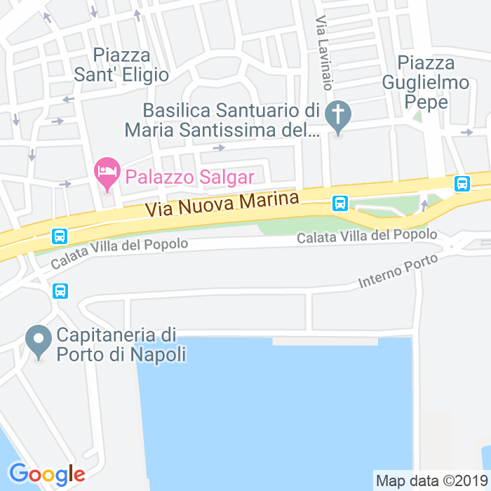 CAP di Calata Villa Del Popolo a Napoli