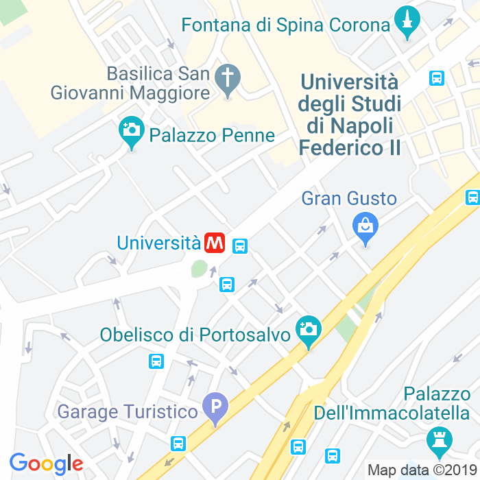 CAP di Piazza Giovanni Bovio a Napoli