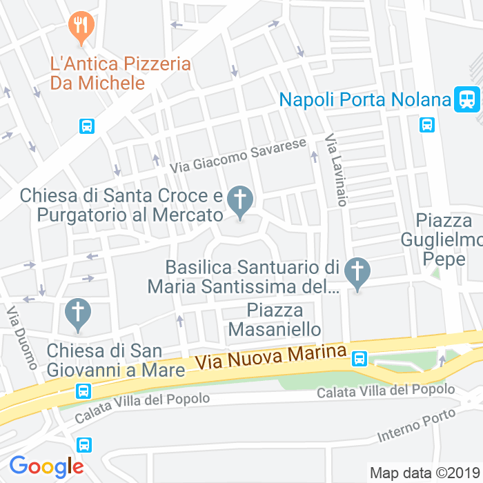 CAP di Piazza Mercato a Napoli