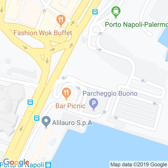 CAP di Piazzale Stazione Marittima a Napoli