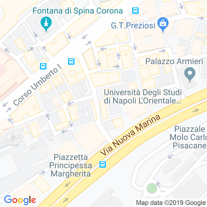 CAP di Piazzetta Orefici a Napoli