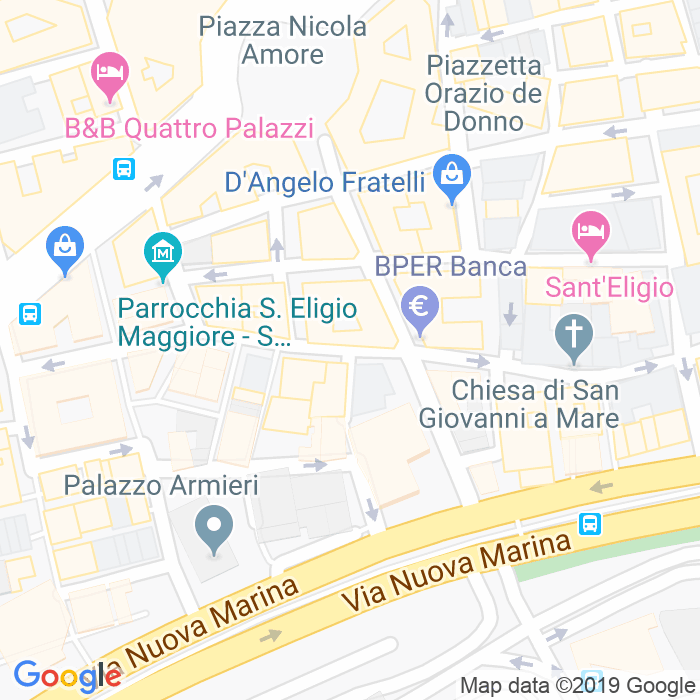 CAP di Rua Toscana a Napoli