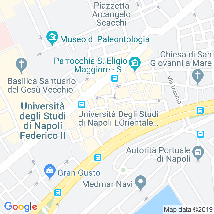 CAP di Traversa Ii Orefici a Napoli