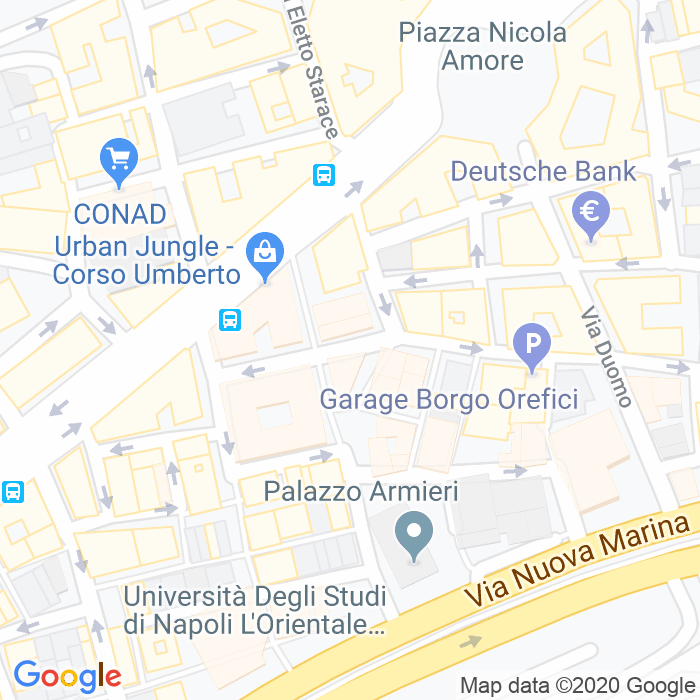 CAP di Via Antonio Scialoia a Napoli