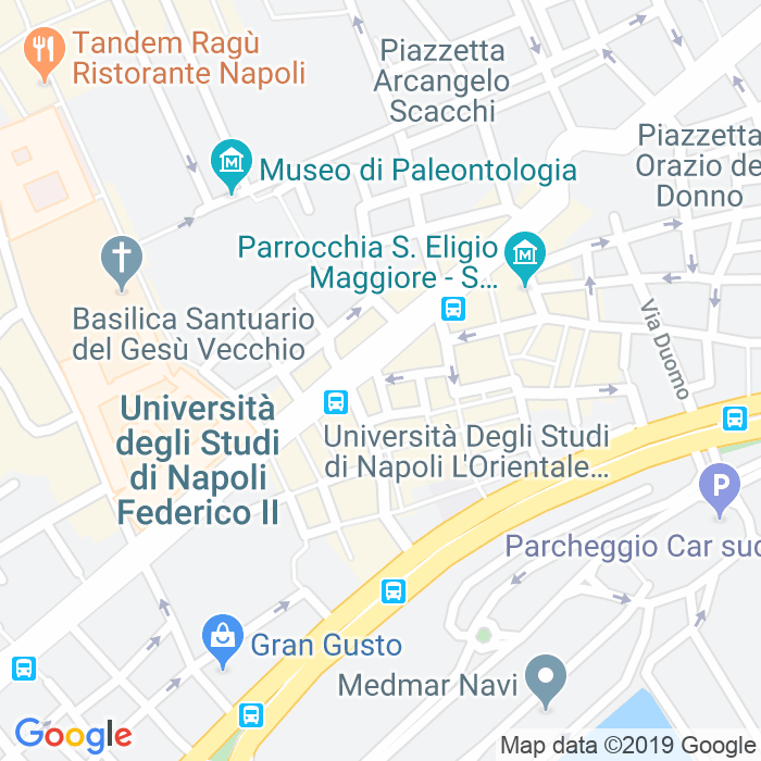 CAP di Via Benvenuto Cellini a Napoli