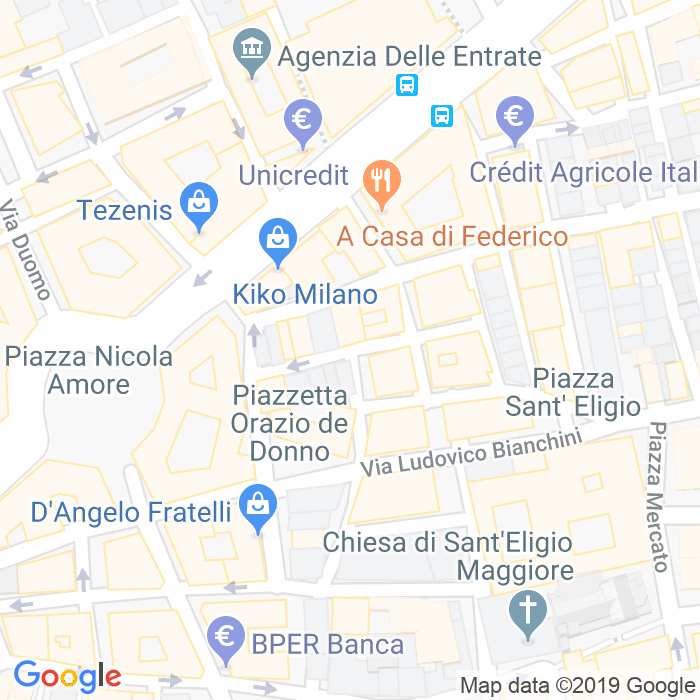 CAP di Via Casciari Al Pendino a Napoli