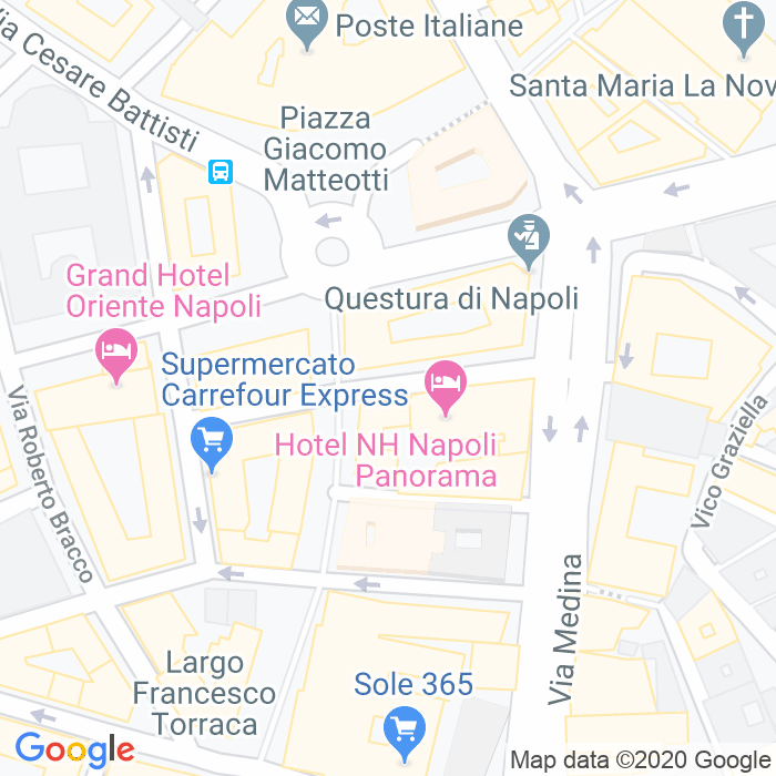 CAP di Via Dei Fiorentini a Napoli