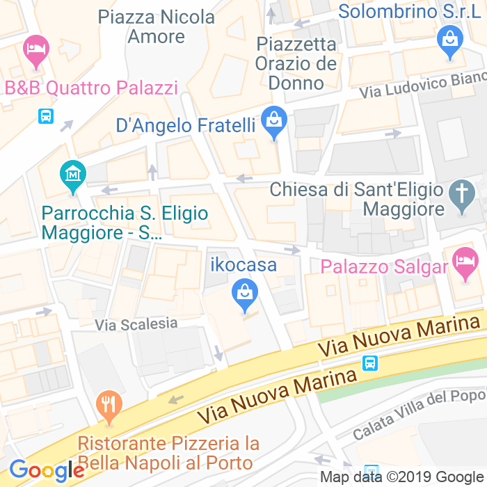 CAP di Via Dei Giubbonari a Napoli