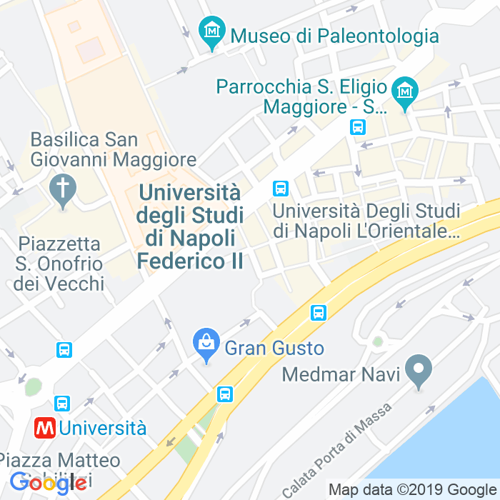 CAP di Via Giuseppe Marotta a Napoli