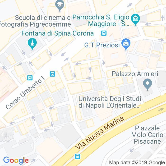 CAP di Via Grande Degli Orefici a Napoli