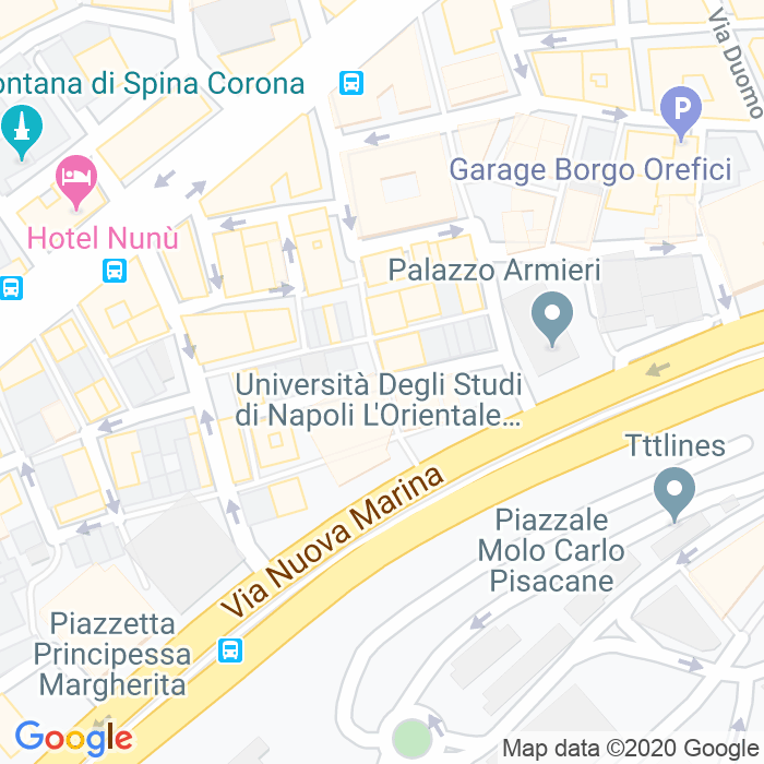 CAP di Via Loggia Di Genova a Napoli