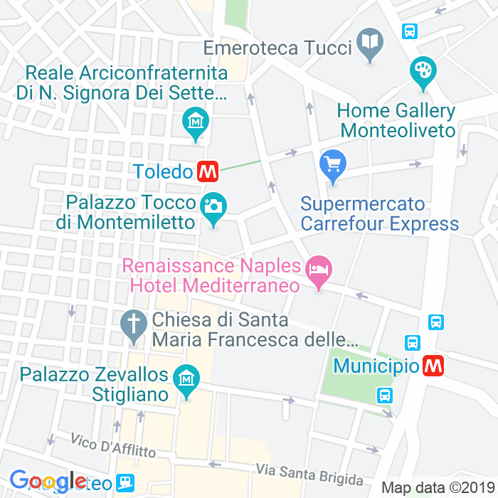 CAP di Via Maurizio Capuano a Napoli