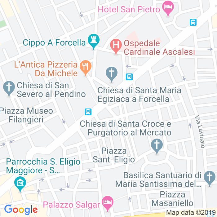 CAP di Via Michele Pironti a Napoli