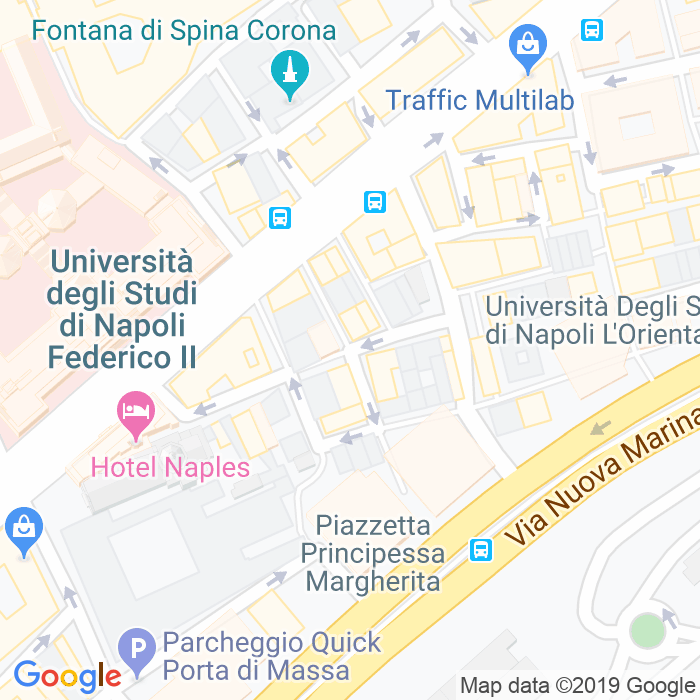 CAP di Via Piazza Larga a Napoli