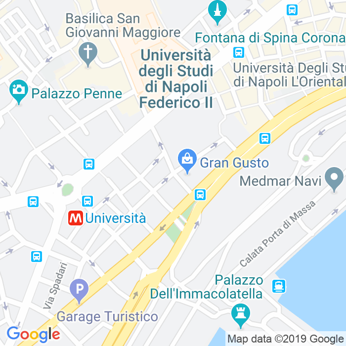CAP di Via Porta Di Massa a Napoli