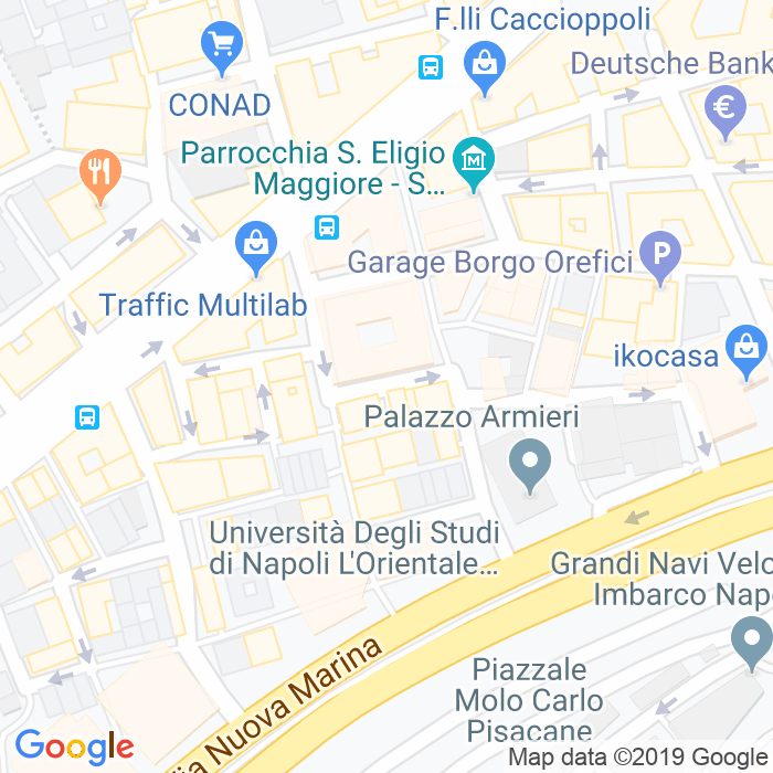 CAP di Via Romano Liborio a Napoli