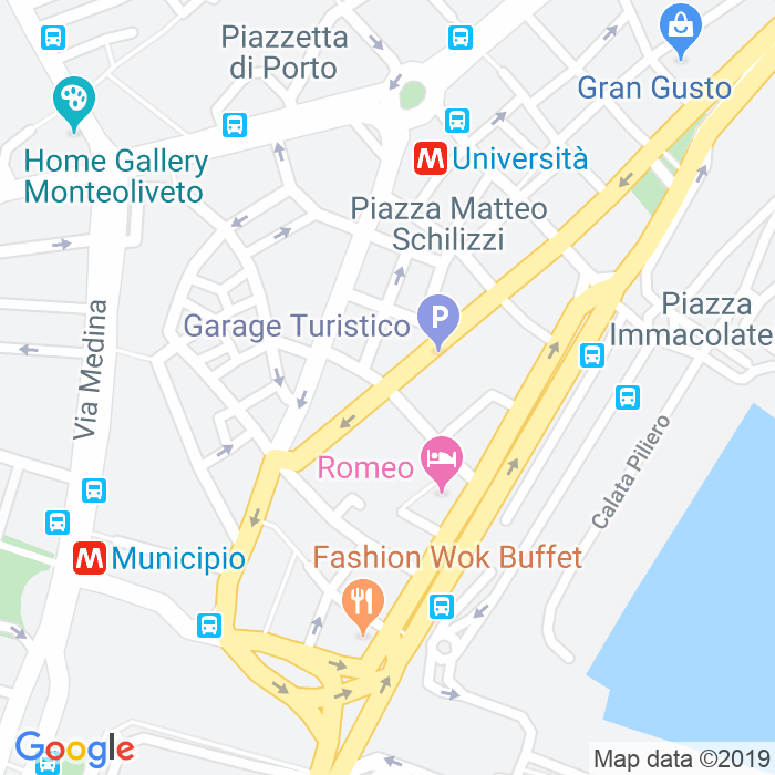 CAP di Via San Nicola Alla Dogana a Napoli