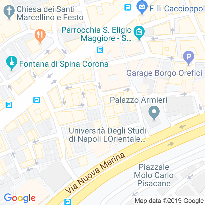 CAP di Via Saverio Baldacchini a Napoli