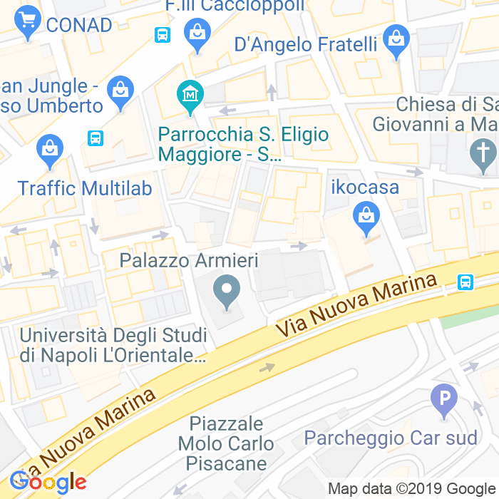 CAP di Via Scalesia a Napoli