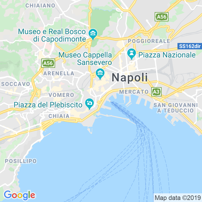 CAP di Via Wolfgang Goethe a Napoli