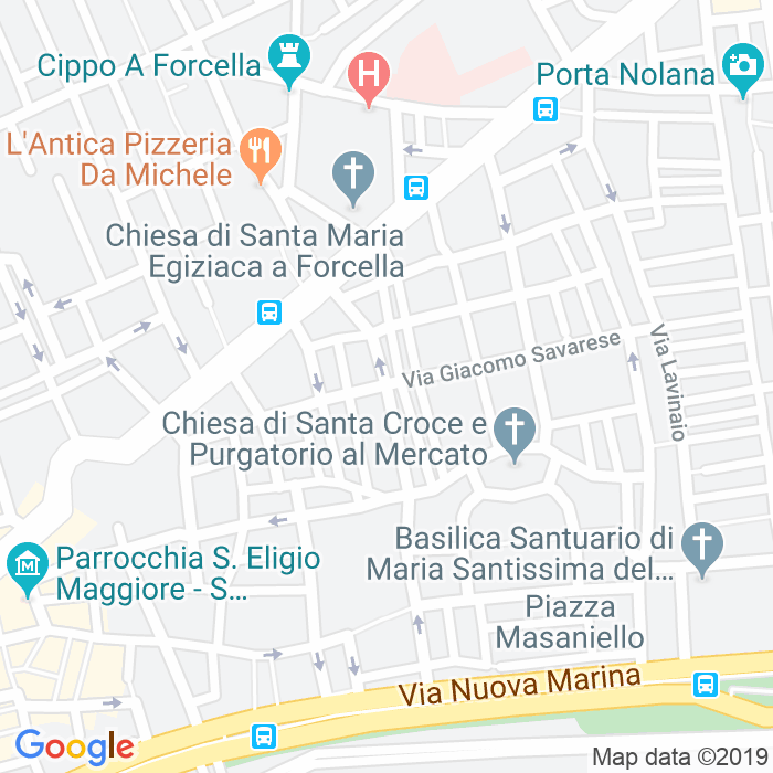 CAP di Vico Cangiani Al Mercato a Napoli
