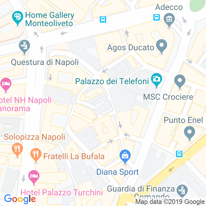 CAP di Vico Catalana Freddo A Rua a Napoli