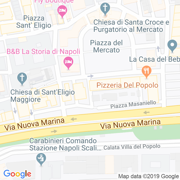 CAP di Vico Del Mercato a Napoli