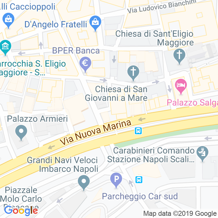 CAP di Vico Della Zabatteria a Napoli