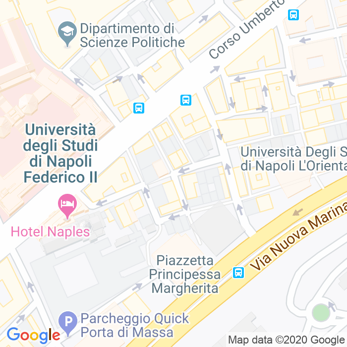 CAP di Vico Ii Piazza Larga a Napoli